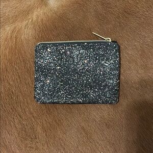 Glitter Black Women's Clutch